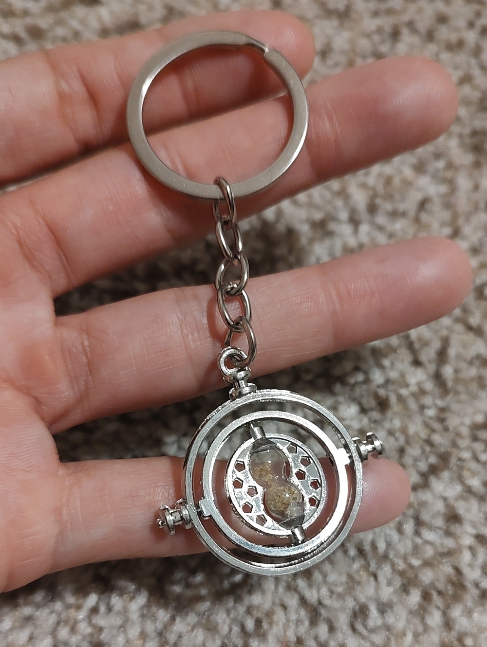 5 For $20 Harry Potter Time Turner Silver Keychain